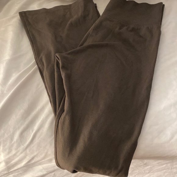 Brown brandy Melville flare pants - Picture 1 of 2